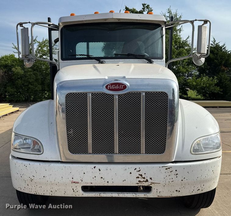 image for item EJ4724 2020 Peterbilt 337 dump flatbed truck