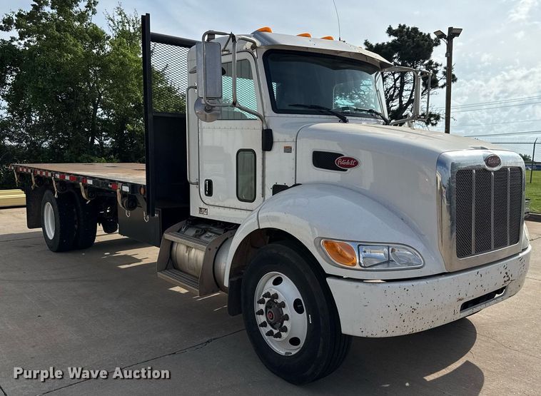 image for item EJ4724 2020 Peterbilt 337 dump flatbed truck