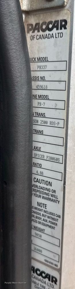 image for item EJ4724 2020 Peterbilt 337 dump flatbed truck