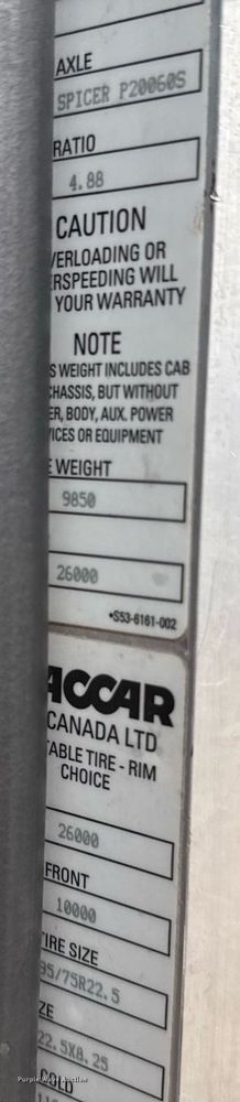 image for item EJ4724 2020 Peterbilt 337 dump flatbed truck