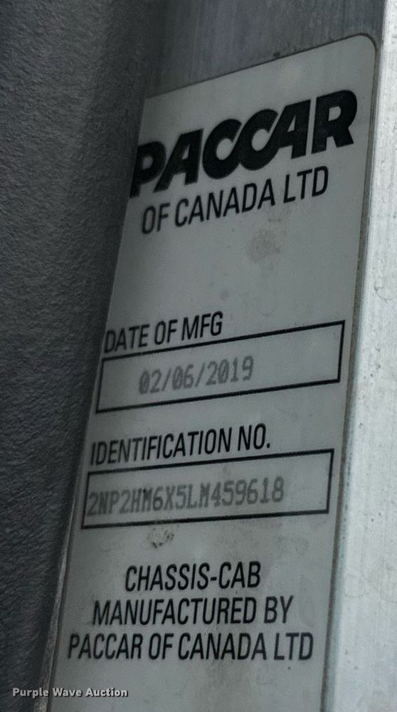 image for item EJ4724 2020 Peterbilt 337 dump flatbed truck