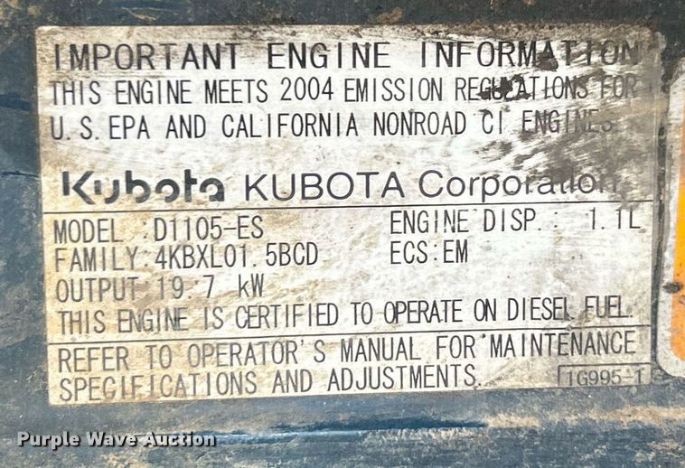 image for item EK8229 2005 Ditch Witch FX30 vacuum excavator