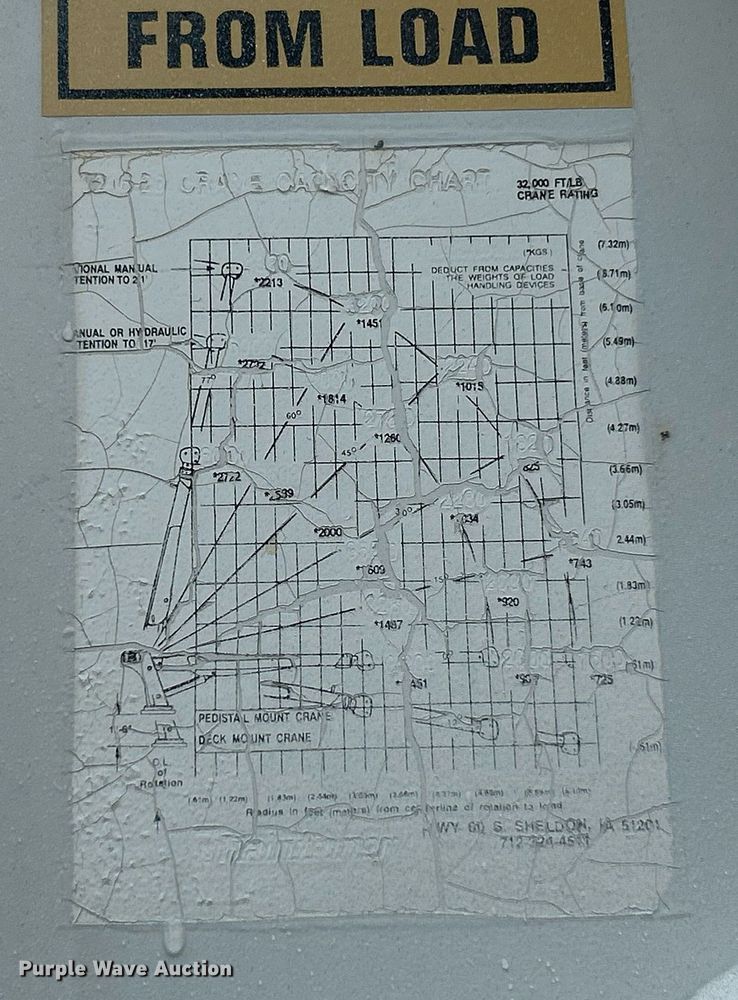 image for item EK8238 2010 Ford F750 Super Duty XL utility / service truck