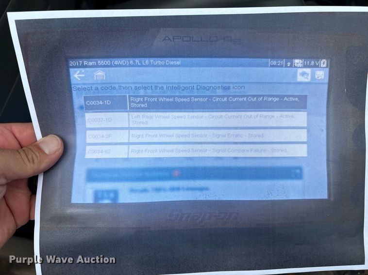 image for item EL2122 2017 Dodge Ram 5500 bucket truck