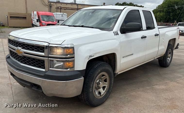 image for item EL2123 2015 Chevrolet Silverado 1500 Double Cab pickup truck