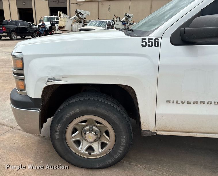image for item EL2123 2015 Chevrolet Silverado 1500 Double Cab pickup truck