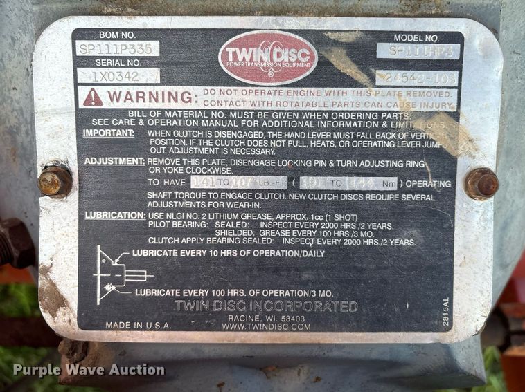 image for item EL2135 Mobark Twister 12 wood chipper