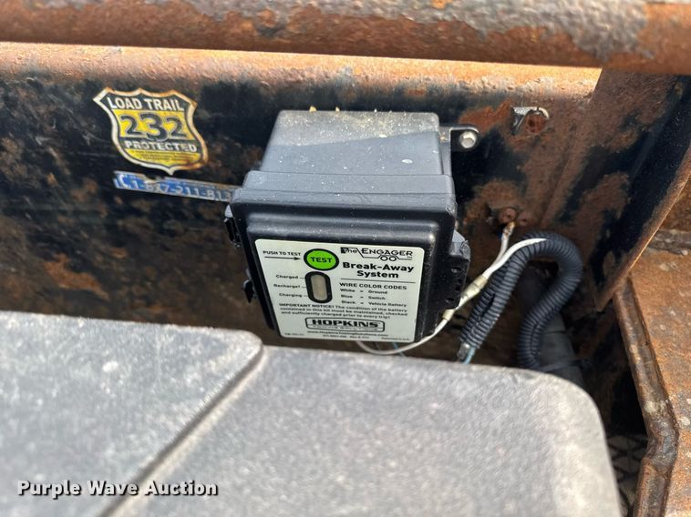 image for item EM2001 2014 Load Trail equipment trailer