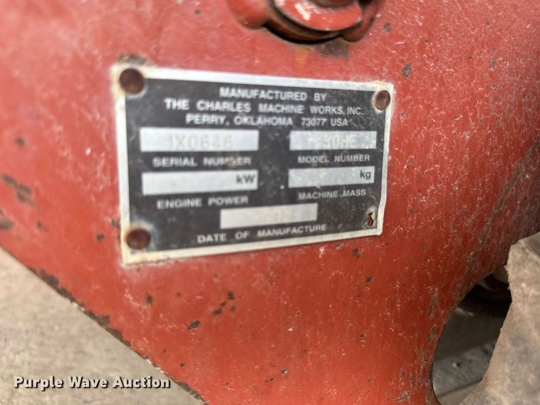 image for item EM2018 2003 Ditch Witch 1330 trencher