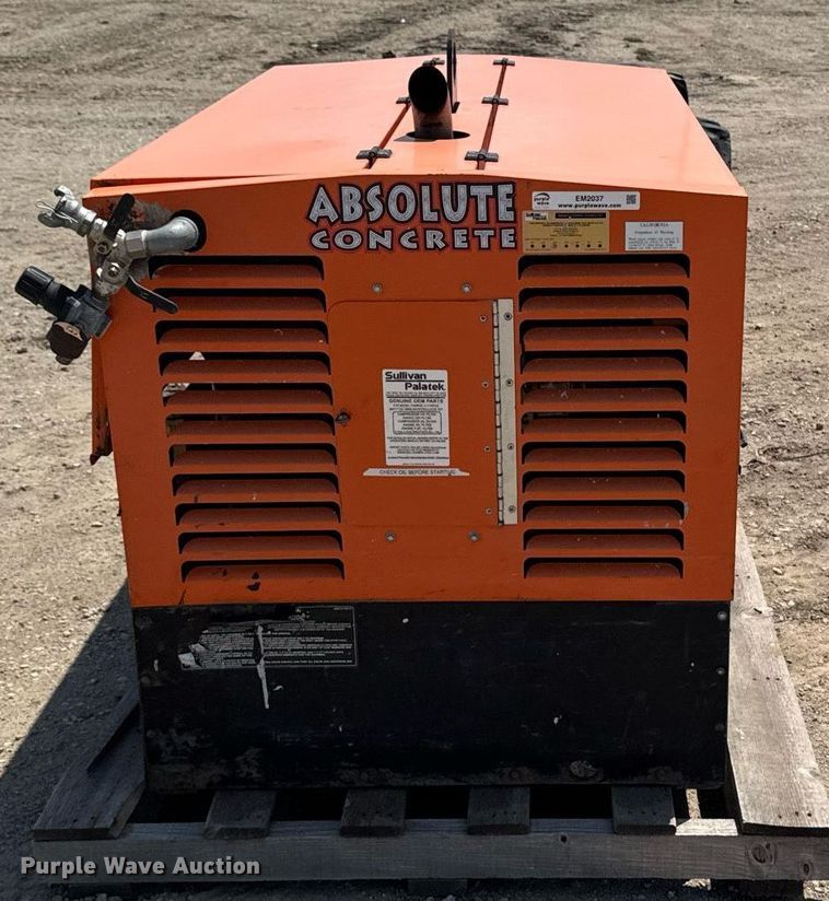 image for item EM2037 Sullivan palatek DF185P317 air compressor