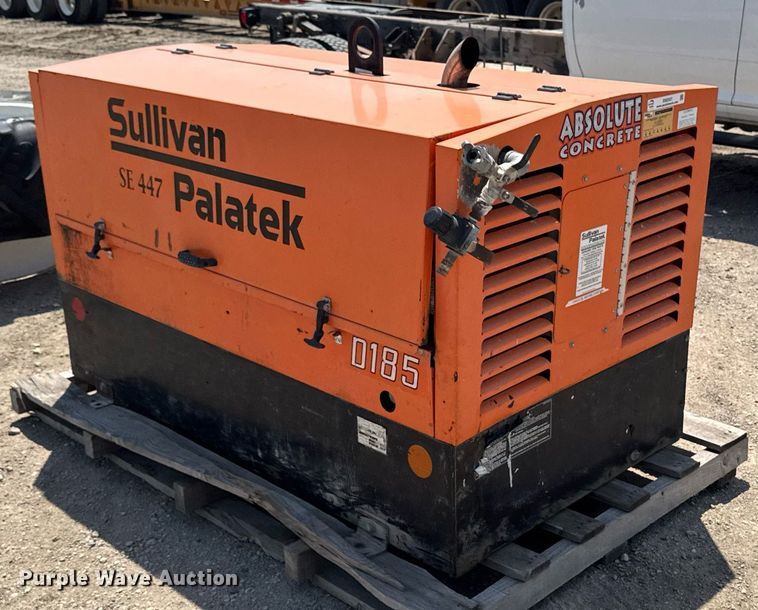 image for item EM2037 Sullivan palatek DF185P317 air compressor