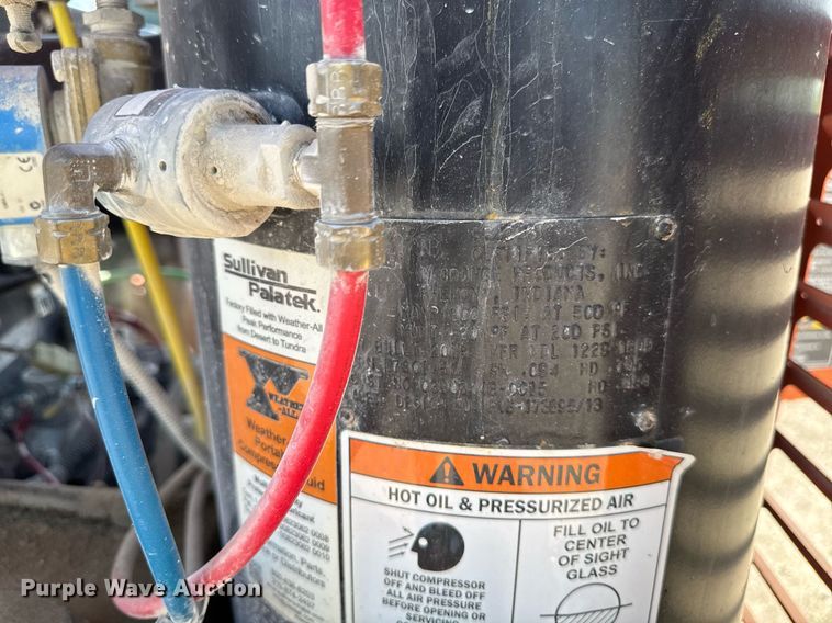 image for item EM2037 Sullivan palatek DF185P317 air compressor