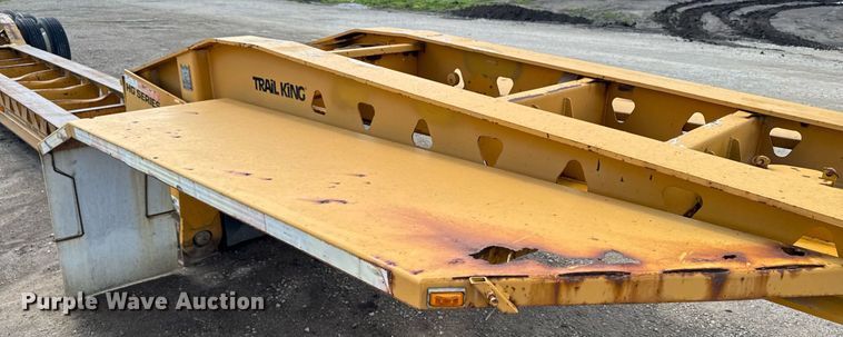 image for item EM2041 2006 Trail King Industries TK110HDG lowboy equipment trailer