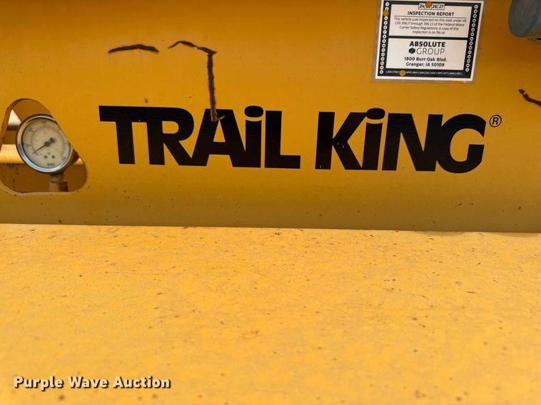 image for item EM2041 2006 Trail King Industries TK110HDG lowboy equipment trailer