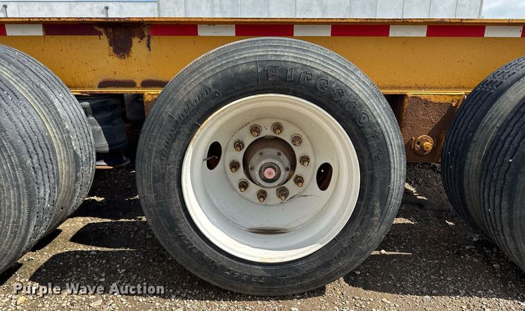 image for item EM2041 2006 Trail King Industries TK110HDG lowboy equipment trailer