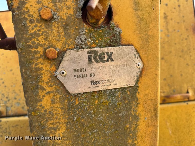 image for item EM2042 Rex SP400 double drum vibratory roller