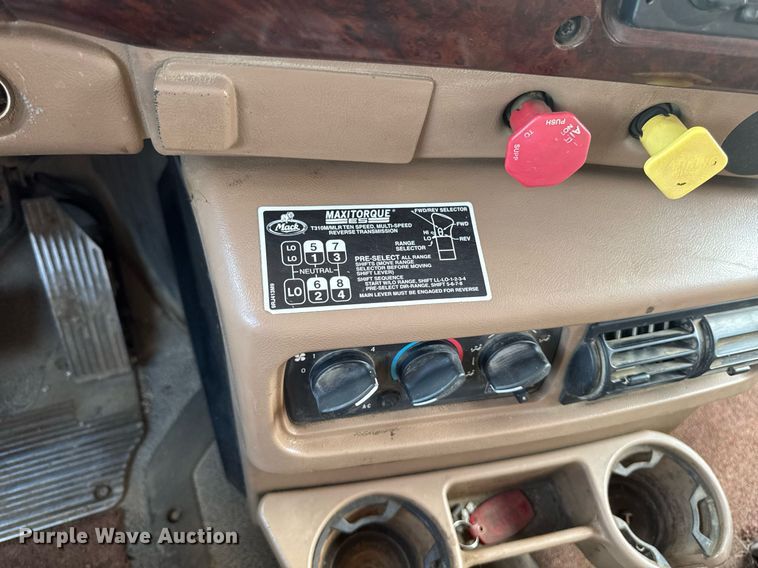 image for item EM2078 2007 Mack CV713 Granite dump truck