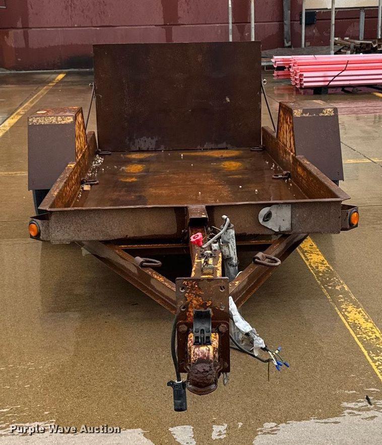 image for item EM2084 2016 Redi-haul tilt deck utility trailer