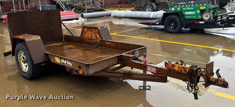 image for item EM2084 2016 Redi-haul tilt deck utility trailer