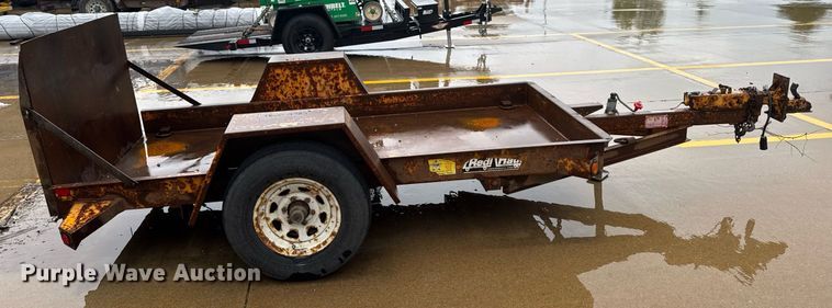 image for item EM2084 2016 Redi-haul tilt deck utility trailer