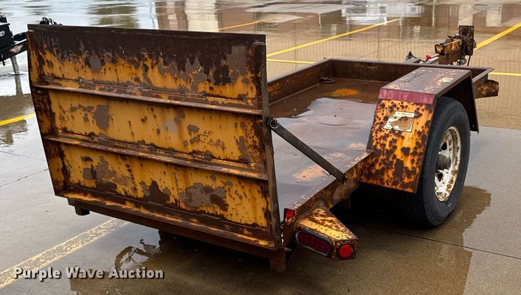 image for item EM2084 2016 Redi-haul tilt deck utility trailer