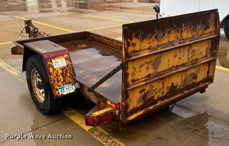 image for item EM2084 2016 Redi-haul tilt deck utility trailer