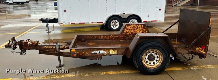 image for item EM2084 2016 Redi-haul tilt deck utility trailer