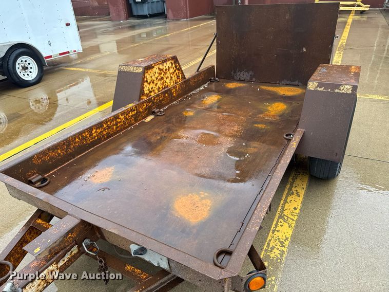 image for item EM2084 2016 Redi-haul tilt deck utility trailer