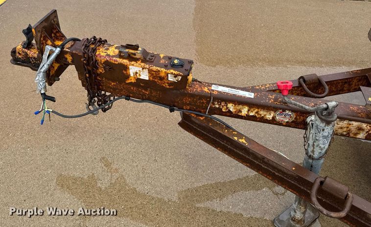 image for item EM2084 2016 Redi-haul tilt deck utility trailer