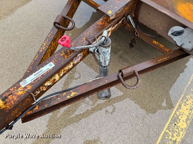 image for item EM2084 2016 Redi-haul tilt deck utility trailer