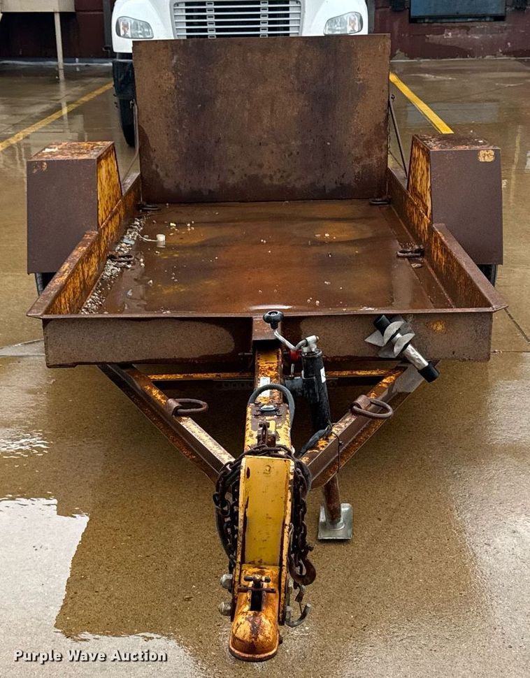 image for item EM2085 2016 Redi-haul tilt deck utility trailer