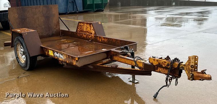 image for item EM2085 2016 Redi-haul tilt deck utility trailer