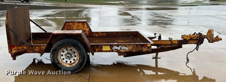 image for item EM2085 2016 Redi-haul tilt deck utility trailer