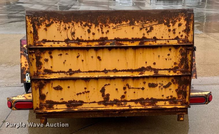 image for item EM2085 2016 Redi-haul tilt deck utility trailer