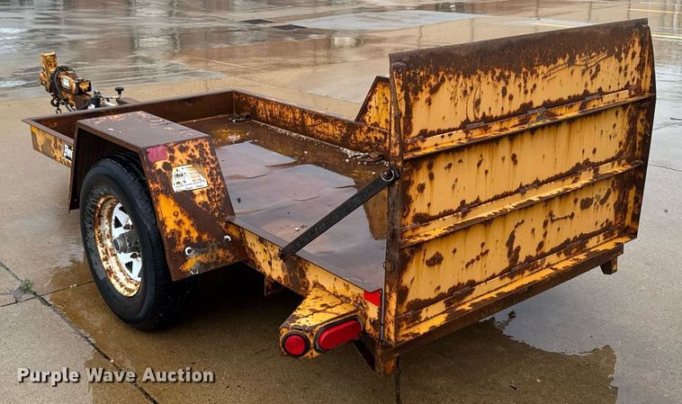 image for item EM2085 2016 Redi-haul tilt deck utility trailer