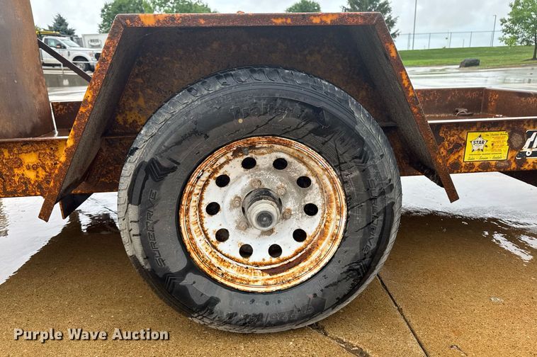 image for item EM2085 2016 Redi-haul tilt deck utility trailer