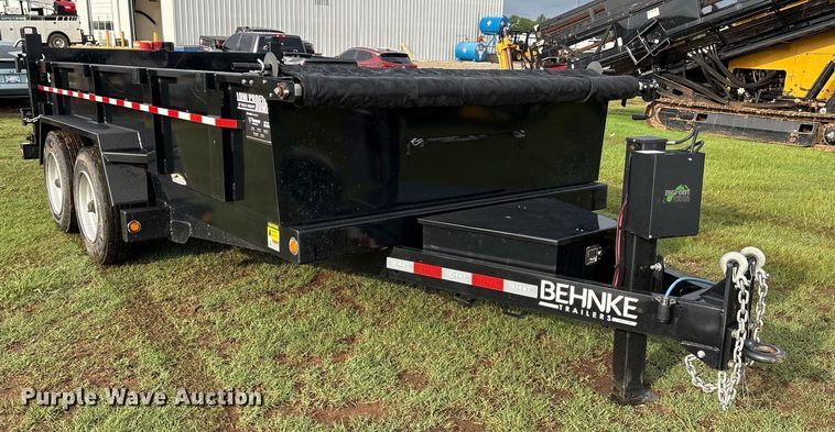 image for item EM2585 2023 Behnke Trailers dump trailer