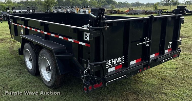 image for item EM2585 2023 Behnke Trailers dump trailer