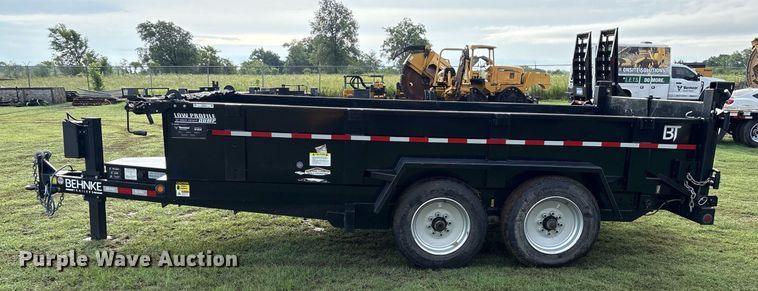 image for item EM2585 2023 Behnke Trailers dump trailer