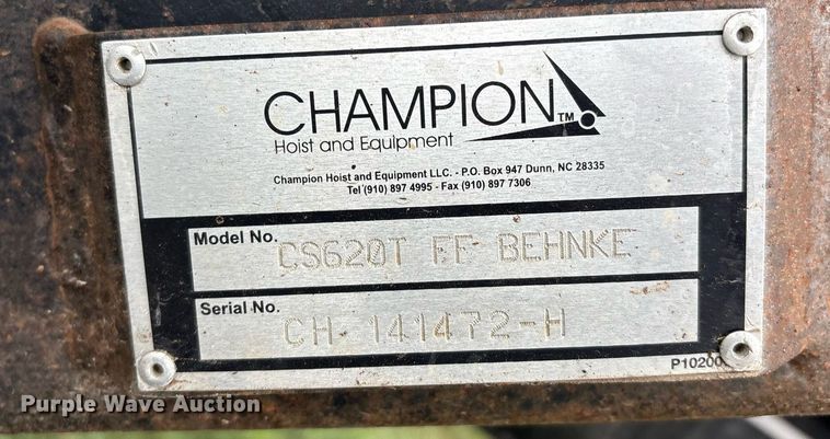 image for item EM2585 2023 Behnke Trailers dump trailer