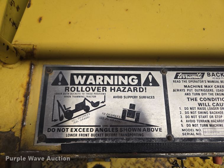 image for item EM6011 Terramite T5B backhoe