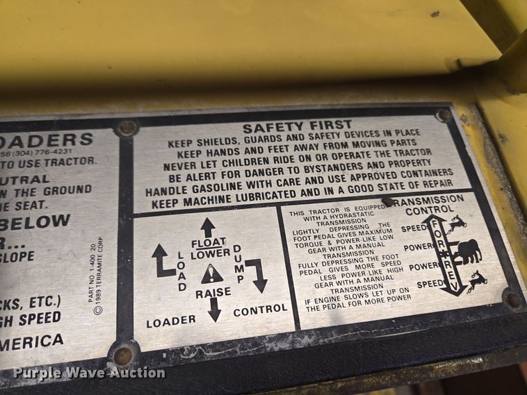 image for item EM6011 Terramite T5B backhoe