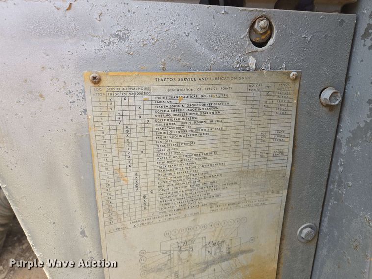 image for item EM7244 1977 Fiat-Allis 31 dozer