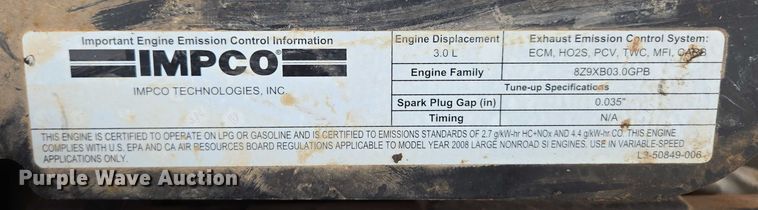 image for item EN3813 2008 JLG 460SJ boom lift