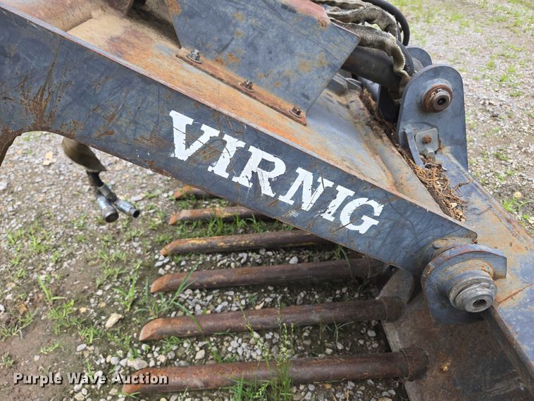 image for item EN3872 Virnig skid steer grapple bucket