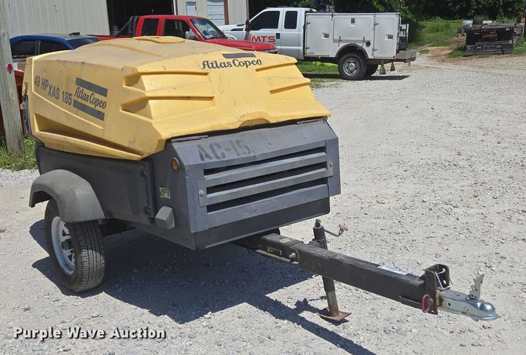 image for item EN3891 Atlas Copco XAS 185 49 HP air compressor