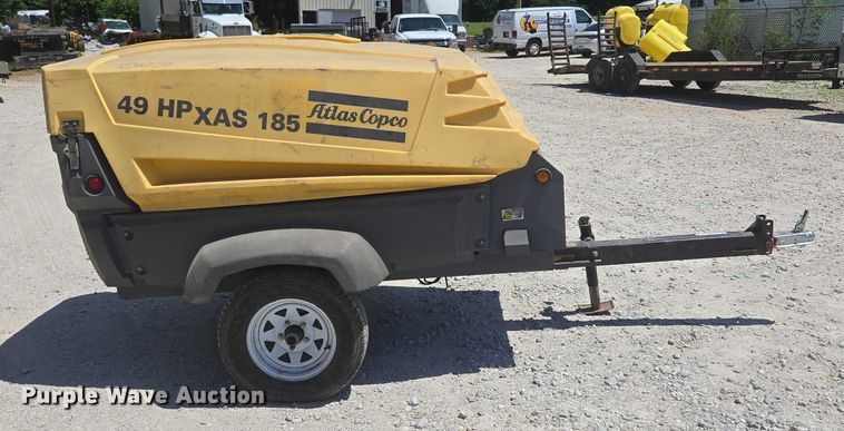 image for item EN3891 Atlas Copco XAS 185 49 HP air compressor