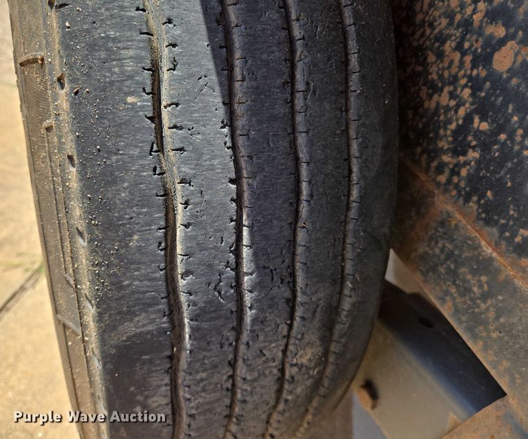 image for item EN8092 2021 Tex Fab Mfg 14EH20 equipment trailer