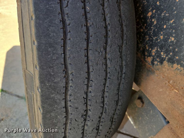 image for item EN8092 2021 Tex Fab Mfg 14EH20 equipment trailer