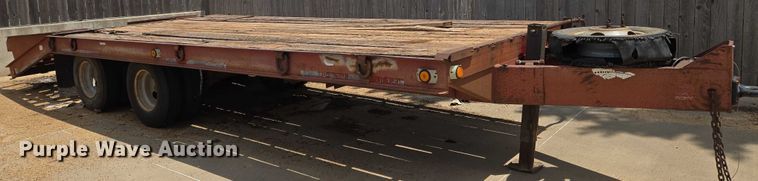image for item EN8113 1994 Belshe T-8 equipment trailer